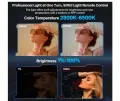 SIRUI C150X 150W Bi-Color LED Video Işığı