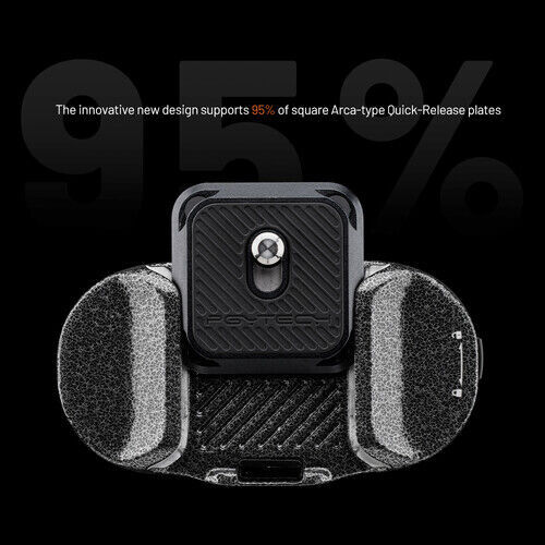 PGYTECH Beetle Camera Clip V2 with QR Plate – Kamera Klipsi & Quick-Release Plate