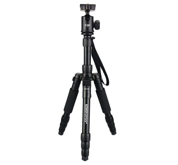 KIWIfotos Profesyonel Ball Head 150 cm Tripod (Monopoda Dönüşebilir)