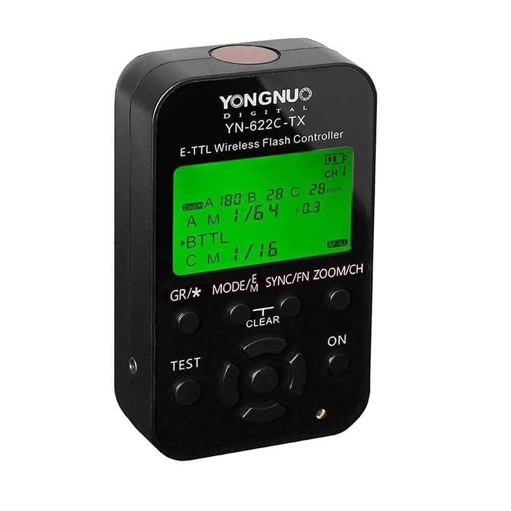 Yongnuo YN-622C Modeli İçin TX E-TTL Ekranlı Tetikleyici Canon Uyumlu (Tekli)