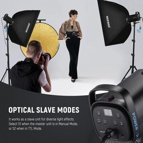 S101-400W Pro Profesyonel Stüdyo Flaşı (Tek)