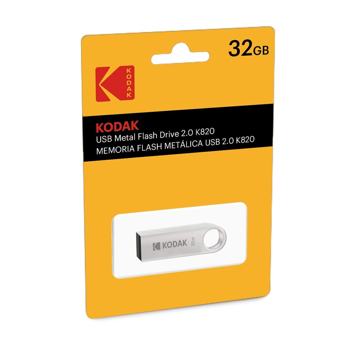 Kodak 32GB 2.0 Metal USB Bellek (K820)