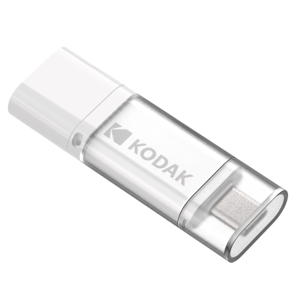 Kodak 128GB 3.2 Gen1 Type-C + USB Bellek  (K200W)