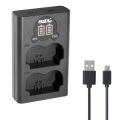 PDX Plus Fuji NP-W235 USB İkili Şarj Cihazı