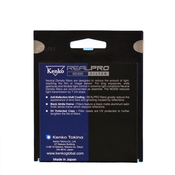 Kenko 77mm Real Pro MC ND200 Filtre