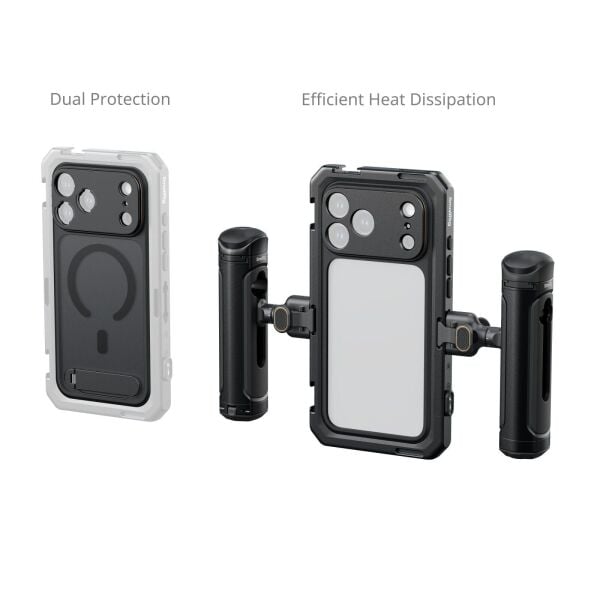 SmallRig 5541 iPhone 17Pro Max için Çift El Tipi Mobil Cihaz Kiti