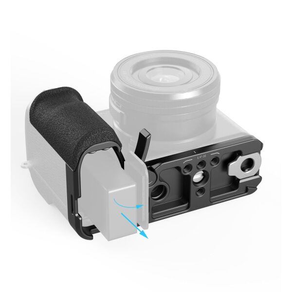 SmallRig Sony A6700 5061 için Silikon Saplı L Şekilli Montaj Plakası