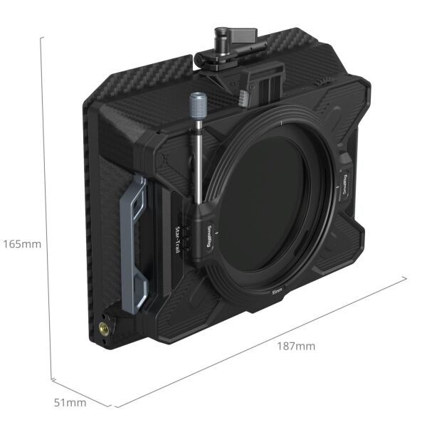 SmallRig 5011 Matte Box Kiti CPL ve VND Filtreleri ile Birlikte