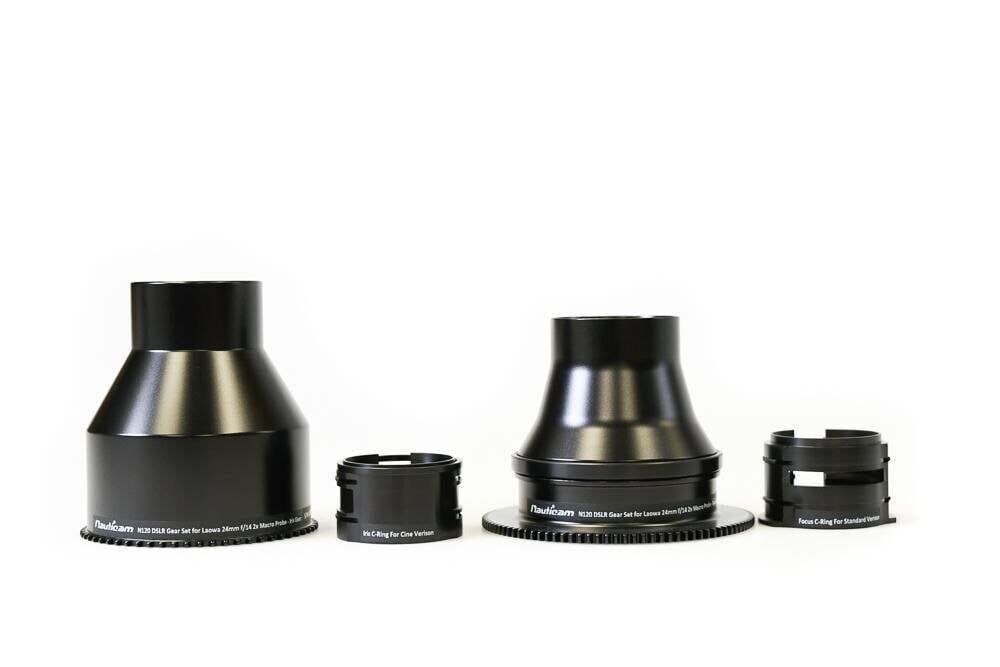 Nauticam N120 DSLR Gear Set (LAOWA 24mm f/14 2X MACRO PROBE için)