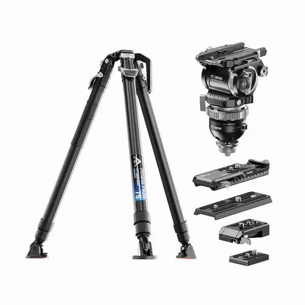 YC Onion Pineta & CB7 Cedar Fluid Head Karbon Fiber Tripod Kit