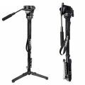 Kingjoy MP208F Monopod + VT-1510 Video Kamera Tripod Başliği + M3 360° Dönebilen Monopod Tabani