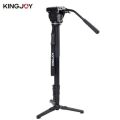 Kingjoy MP3008F Monopod + VT-3510 Video Kamera Tripod Başliği