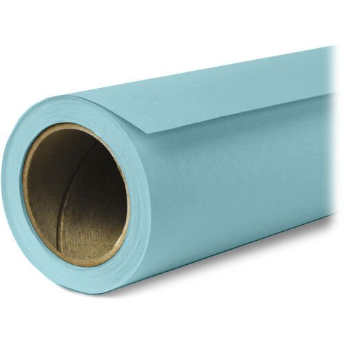 GDX Sabit (Tavan & Duvar) Kağıt Sonsuz Stüdyo Fon Perde (Sky Blue) 2.70x11 Metre