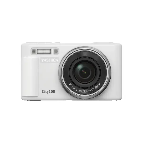 Yashica City 100 Beyaz Dijital Fotoğraf Makinesi