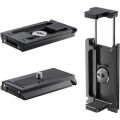 Freewell Arca-Type Compatible Quick Release Plate with Smartphone Holder