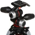 Manfrotto MK190XPRO4-3W 190serisi/4sekmeli Tripod ve 3yönlü Başlıklı Kit
