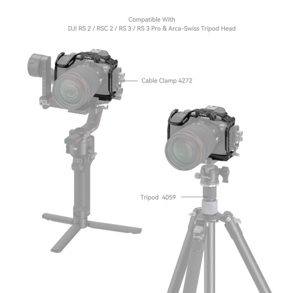 SmallRig 4161 Black Mamba Canon EOS R6 Mark II / R6 Mark III için Kafes