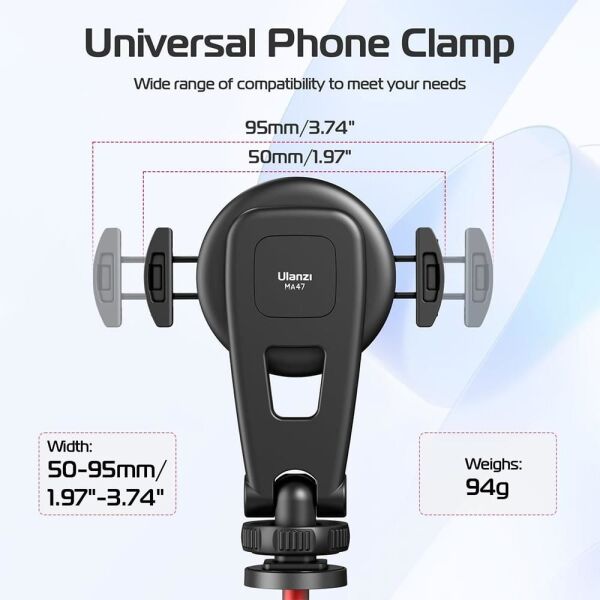 Ulanzi MA47 2 in 1 Manyetik Telefon Tutucu Stand
