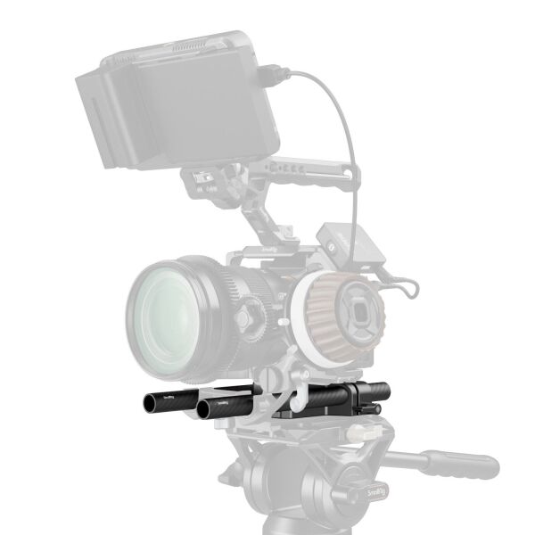 SmallRig 5609 Çift 15mm Olta Kelepçeli Alt Montaj Plakası