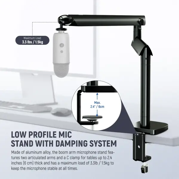 Neewer MS007 Masaüstü Mikrofon Standı