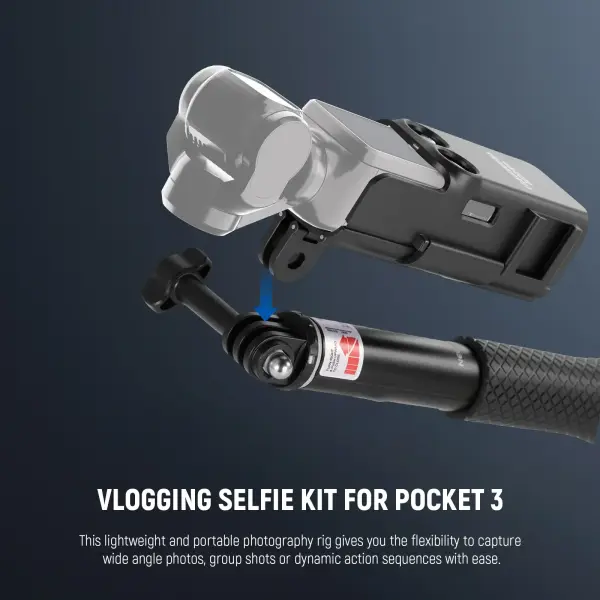 Neewer GP-59 DJI Osmo Pocket 3 Uzatma Adaptör Kiti