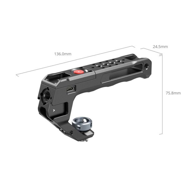 SmallRig 4927 Üst Tutma Kolu ve Geri Tetik Mekanizması (ARRI Yerleştirme Vidası)