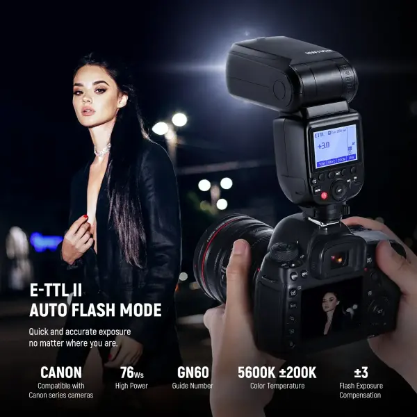 Neewer NW700-S TTL Flaş Speedlite - Sony Uyumlu