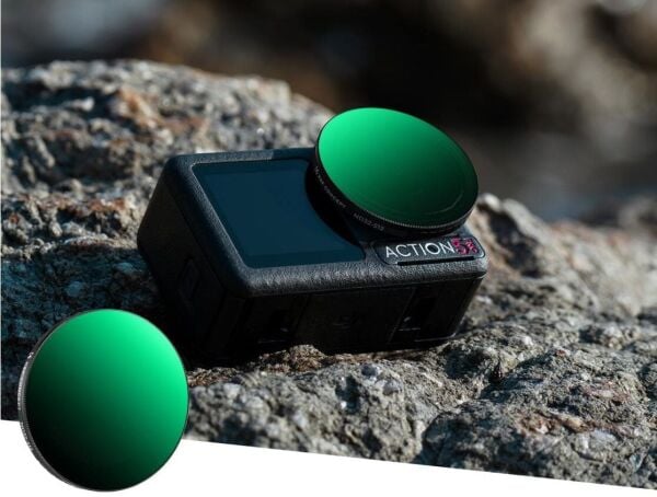 K&F NANO-X ND2-32 DJI Osmo Action 5/4/3 ile Uyumlu Değişken Filtre