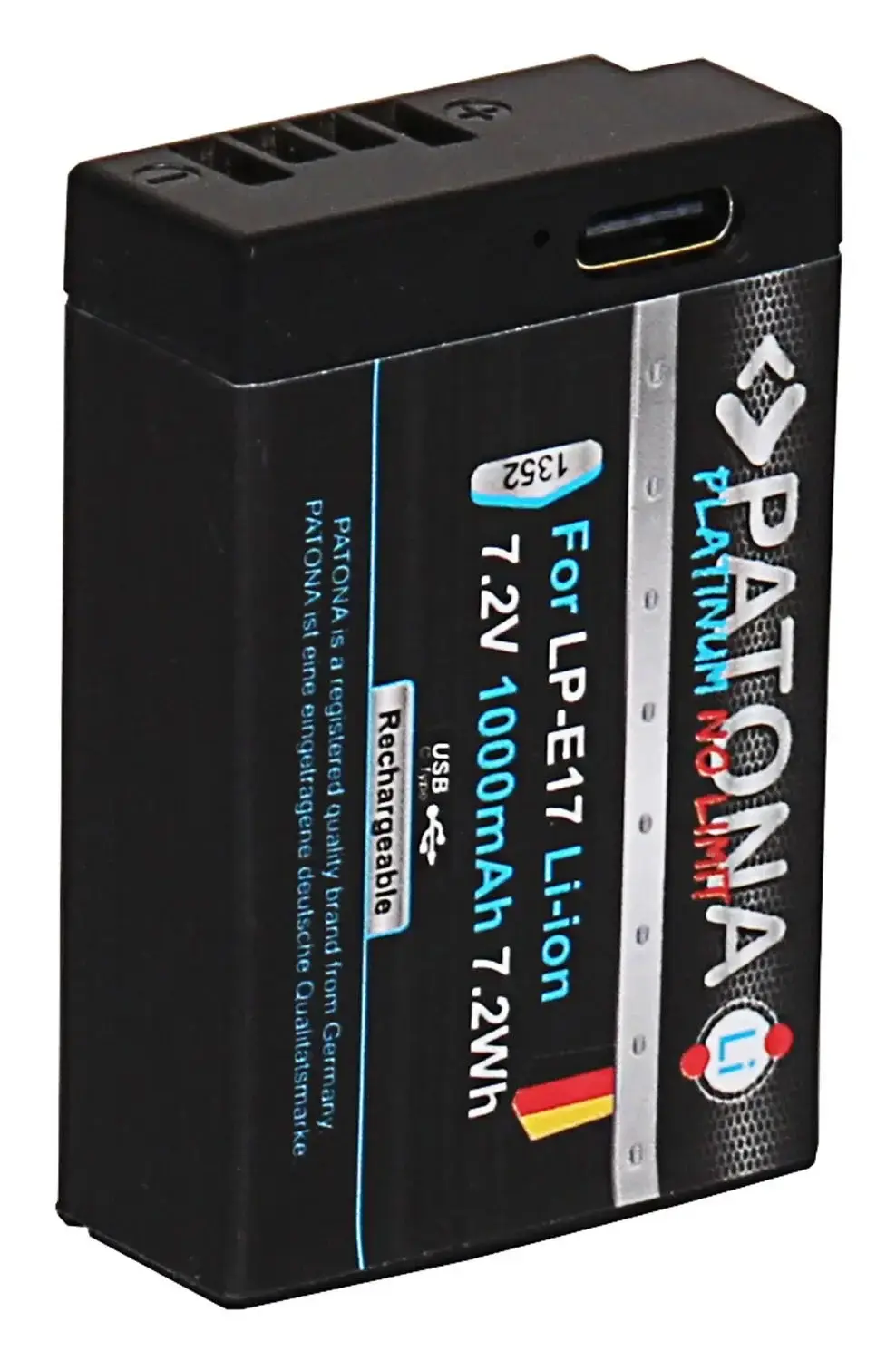 Patona LP-E8 LP-E8+ Platinum Batarya Canon için