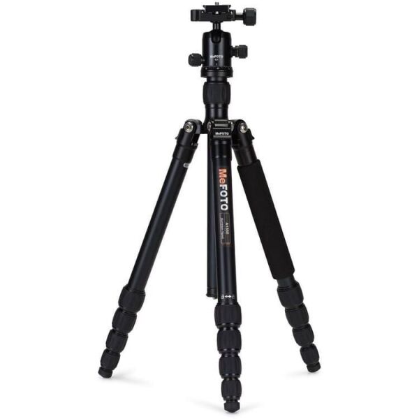 Benro MeFOTO A1350Q1K RoadTrip Aluminum Travel Tripod Kit (Black)