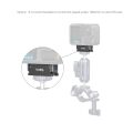 SmallRig 5437 GoPro Hero Black 13 için Hızlı Çıkarma Adaptör Montajı