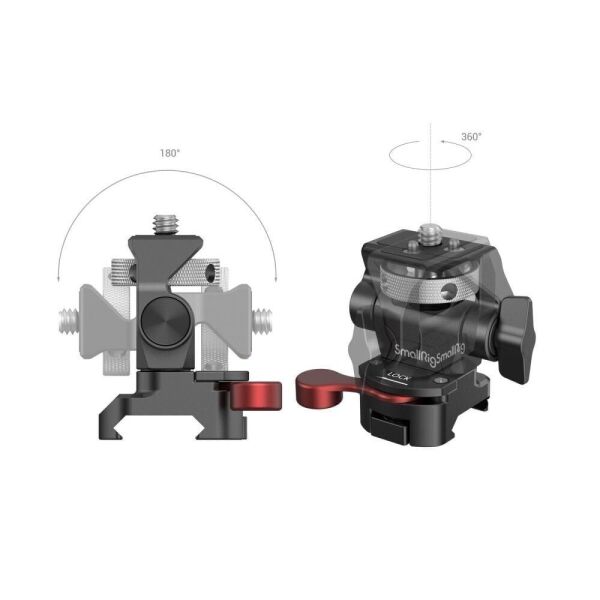 SmallRig 2906B Döndürme ve Eğim Ayarlı Monitör NATO Kelepçesi