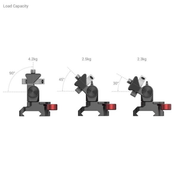 SmallRig 2906B Döndürme ve Eğim Ayarlı Monitör NATO Kelepçesi