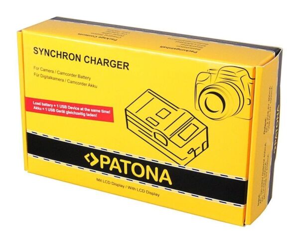 Patona 4629 Standart Seri Synchron Usb Şarj Aleti Canon Lp-E10 With Lcd