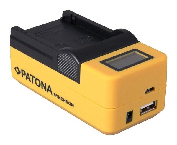 Patona 4652 Standart Seri Synchron Usb Şarj Aleti Canon Lpe-12 With Lcd
