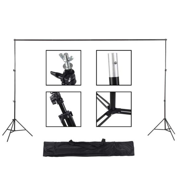 GDX B2630 Fon Perde Stand (Yükseklik:260cm x Genişlik:300cm)