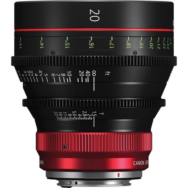 Canon CN-R 20mm T1.5 L F RF Mount Sinema Prime Lens