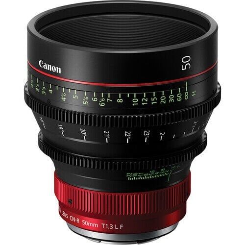 Canon CN-R 50mm T1.3 L F RF Mount Sinema Prime Lens