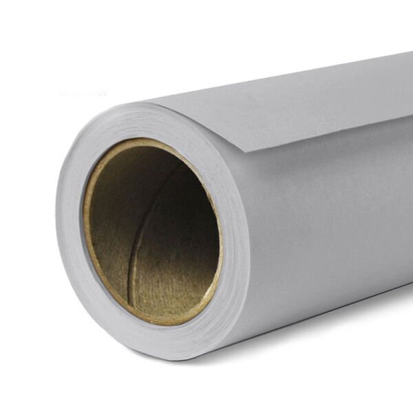 GDX Kağıt Sonsuz Stüdyo Fon Perde (Grey/Gri) 2.70x11 Metre