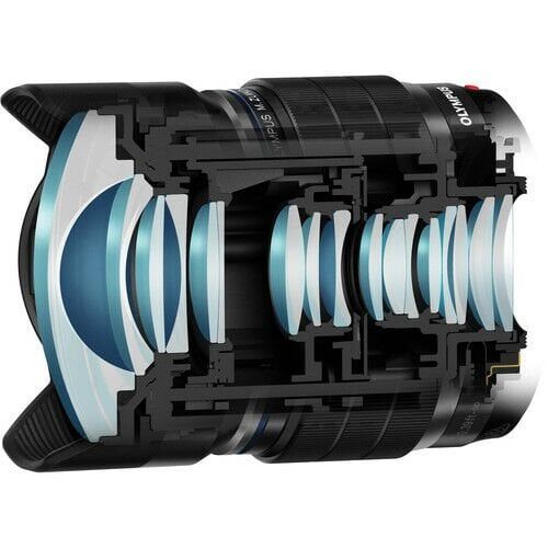 Olympus OM System M.Zuiko 8mm F1.8 PRO Balık Gözü Objektif