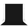 GDX Seyyar Kağıt Sonsuz Stüdyo Fon Perde (Black/Siyah) 2.70x11 Metre