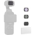 SmallRig 4776 DJI Osmo Pocket 3 için VND2-5 / ND16/CPL / LPF Filtresi / Ekran Koruyucu Filtre Kiti