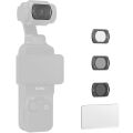 SmallRig 4775 DJI Osmo Pocket 3 için / Beyaz Difüzyon / CPL Filtre / Ekran Koruyucu Filtre Seti