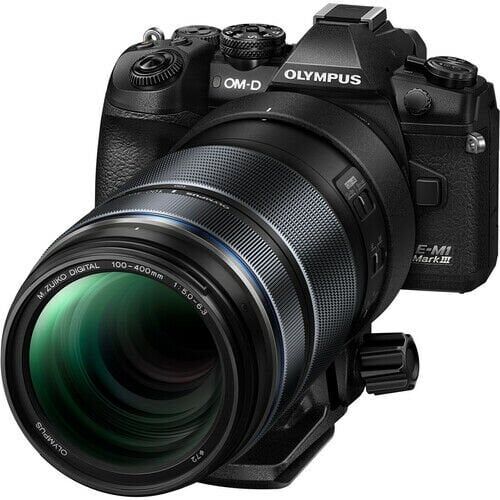 Olympus M.Zuiko 100-400mm 5.0-6.3 IS Black Objektif  V315070Bw000