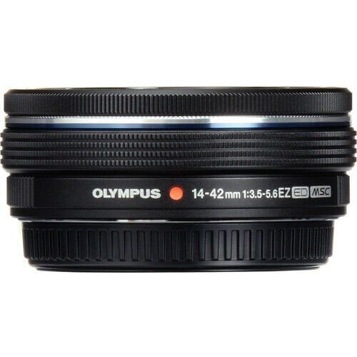Olympus OM System 14-42mm Elektronik Zoom Pancake Siyah Objektif