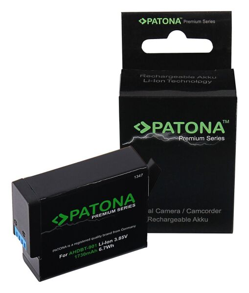 Patona 1347 Premium Batarya GoPro Hero 9, Hero 10, Hero 11