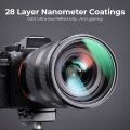 K&F Concept 67mm NANO-X MCR MC-UV 28 Çok Katmanlı Kaplamaya sahip Koruma Filtresi 8K Ultra HD