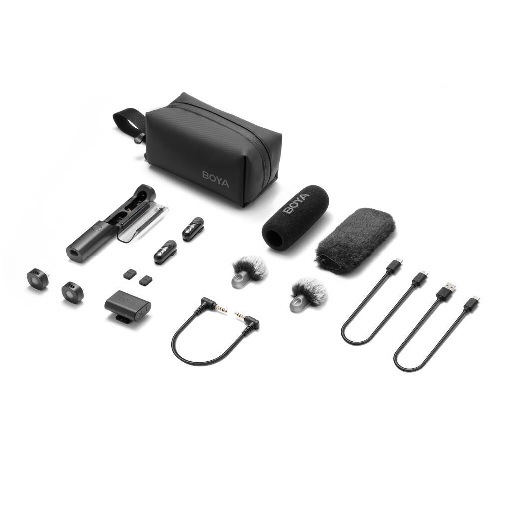 Boya Magic Al-Powered Transformable Mini Wireless Mikrofon - SKU02
