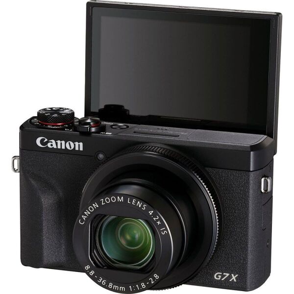Canon PowerShot Canon G7X Mark III Kompakt Fotoğraf Makinesi (Siyah)