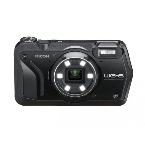 Ricoh WG-6 Dijital Kompakt Amfibik Fotoğraf Makinesi (Siyah)